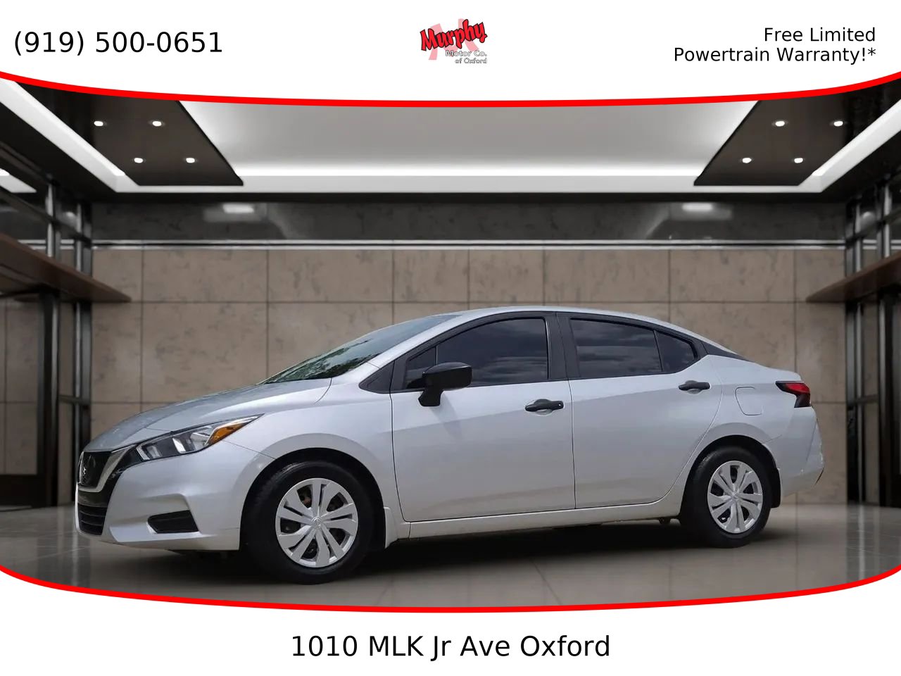 Used 2020 Nissan Versa S FWD image 1