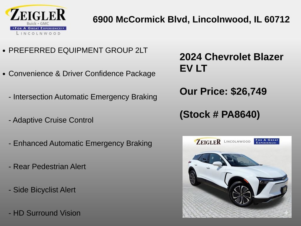 Used 2024 Chevrolet Blazer EV LT AWD/4WD image 6