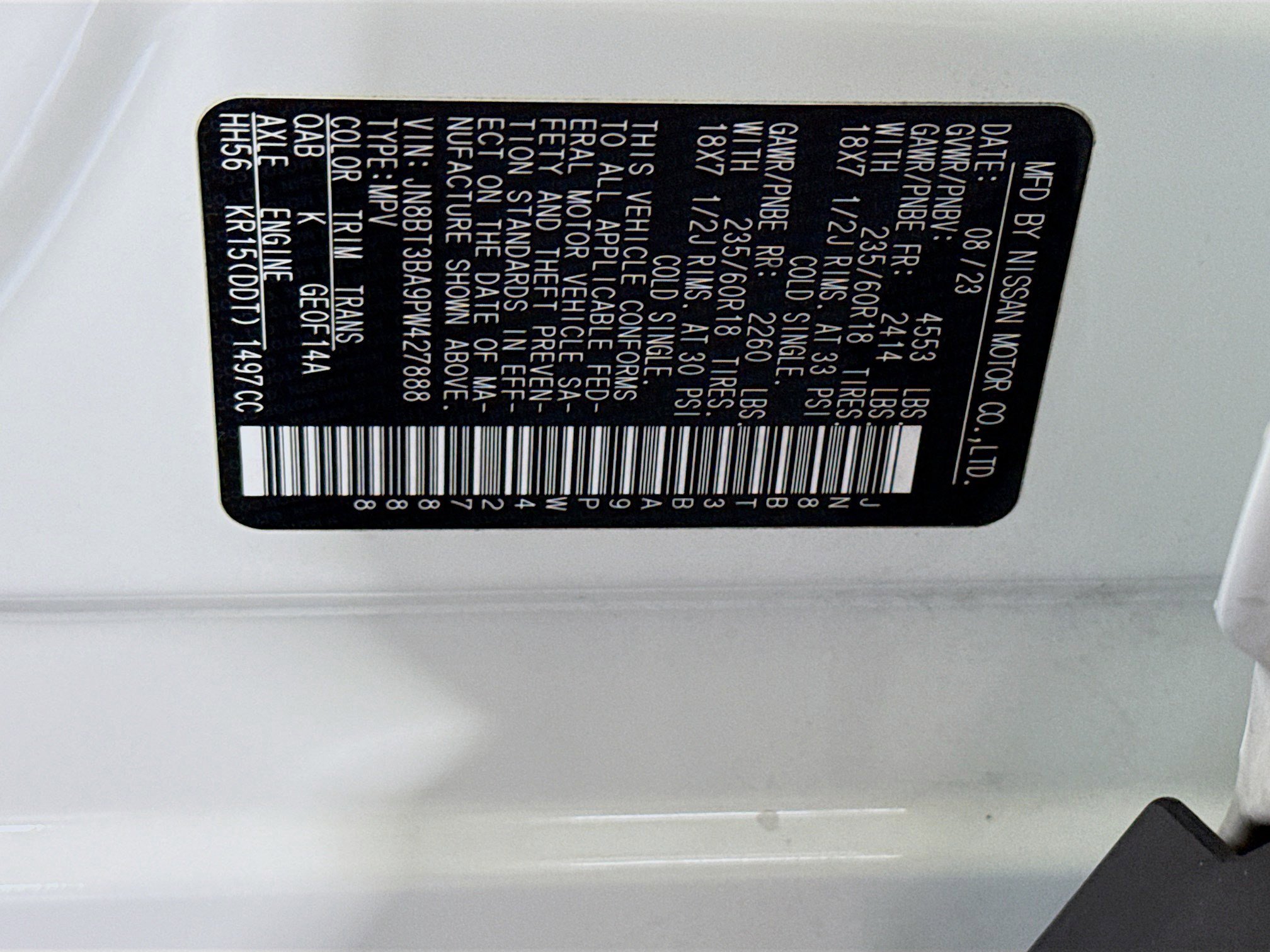Used 2023 Nissan Rogue SV FWD image 40