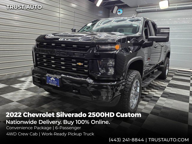 Used 2022 Chevrolet Silverado 2500 Custom w/ Custom Convenience Package AWD/4WD image 1