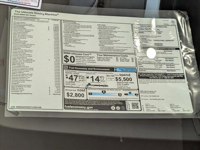 New 2026 BMW M5 w/ Carbon Package image 18