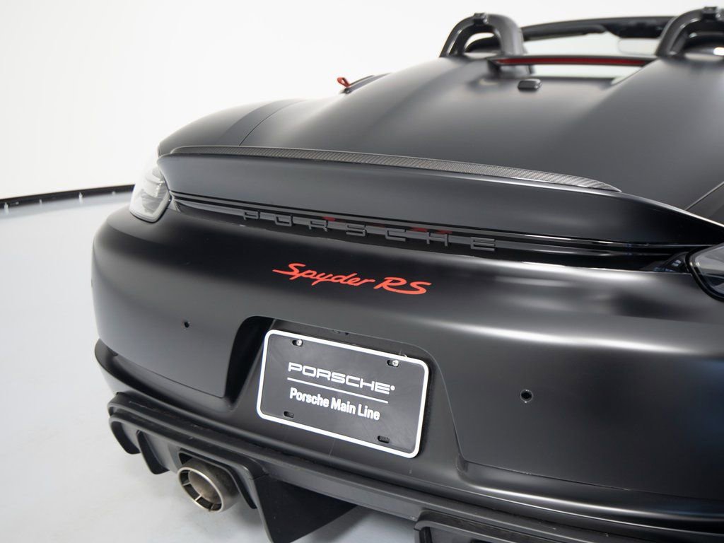 Certified 2025 Porsche 718 Boxster Spyder RS image 53