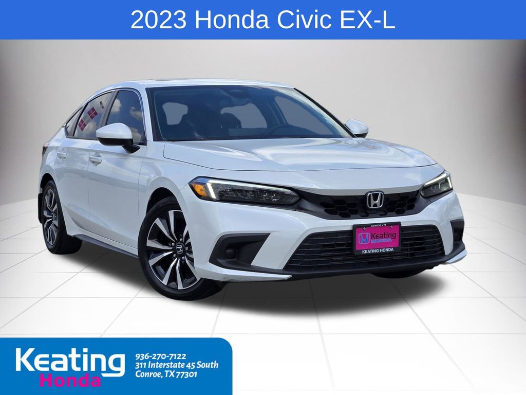Certified 2023 Honda Civic EX-L
