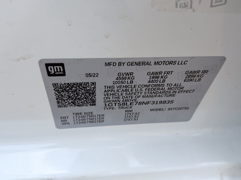 Used 2022 GMC Sierra 2500 Pro w/ Convenience Package RWD image 41