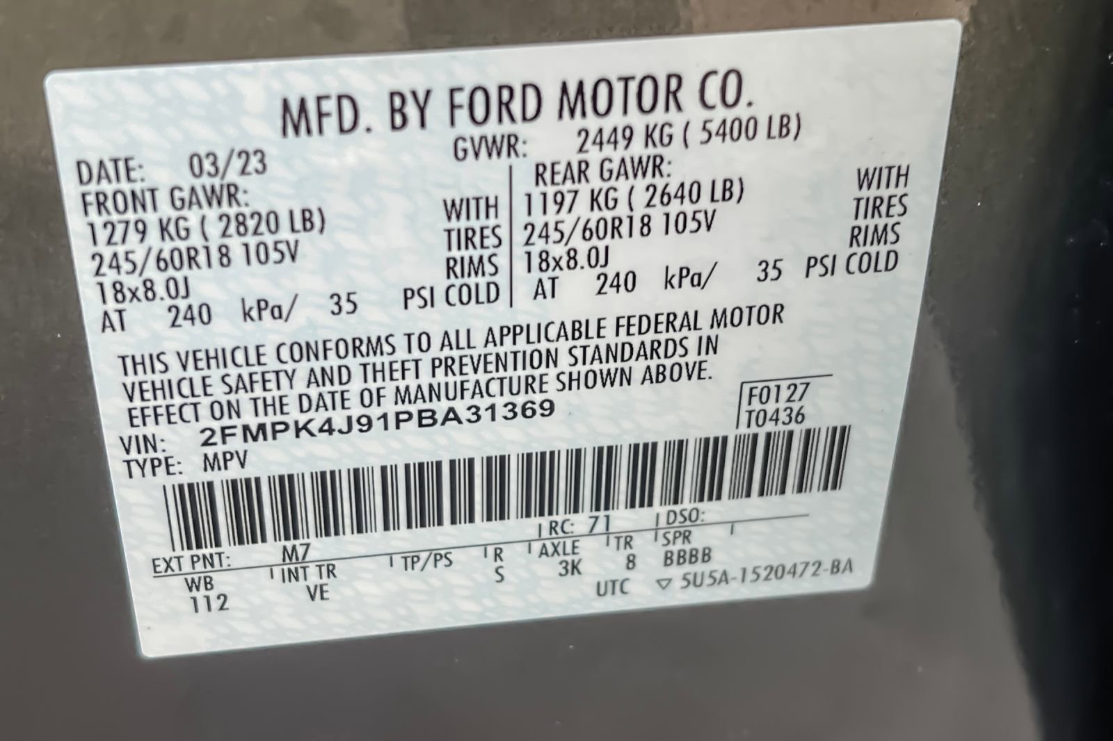 Used 2023 Ford Edge SEL image 29