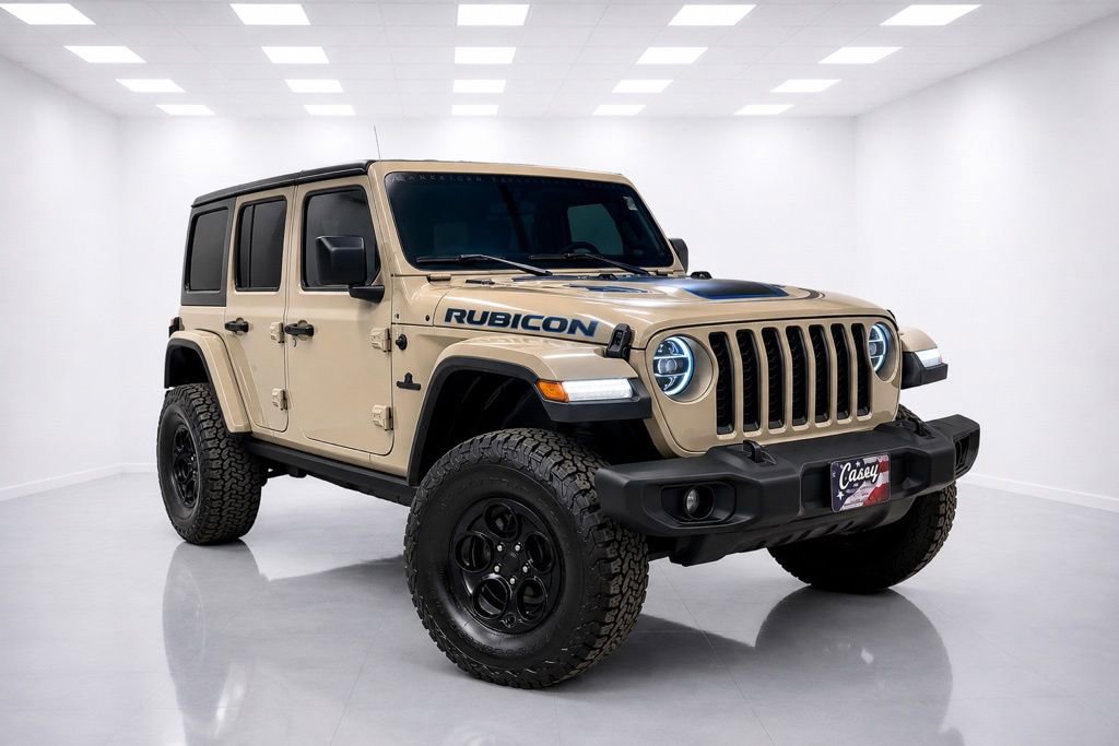 Used 2022 Jeep Wrangler Unlimited Rubicon 4xe w/ Cold Weather Group AWD/4WD image 18