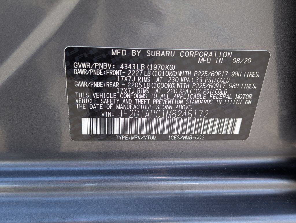 Used 2021 Subaru Crosstrek 2.0i Premium w/ Popular Package #3 AWD/4WD image 35