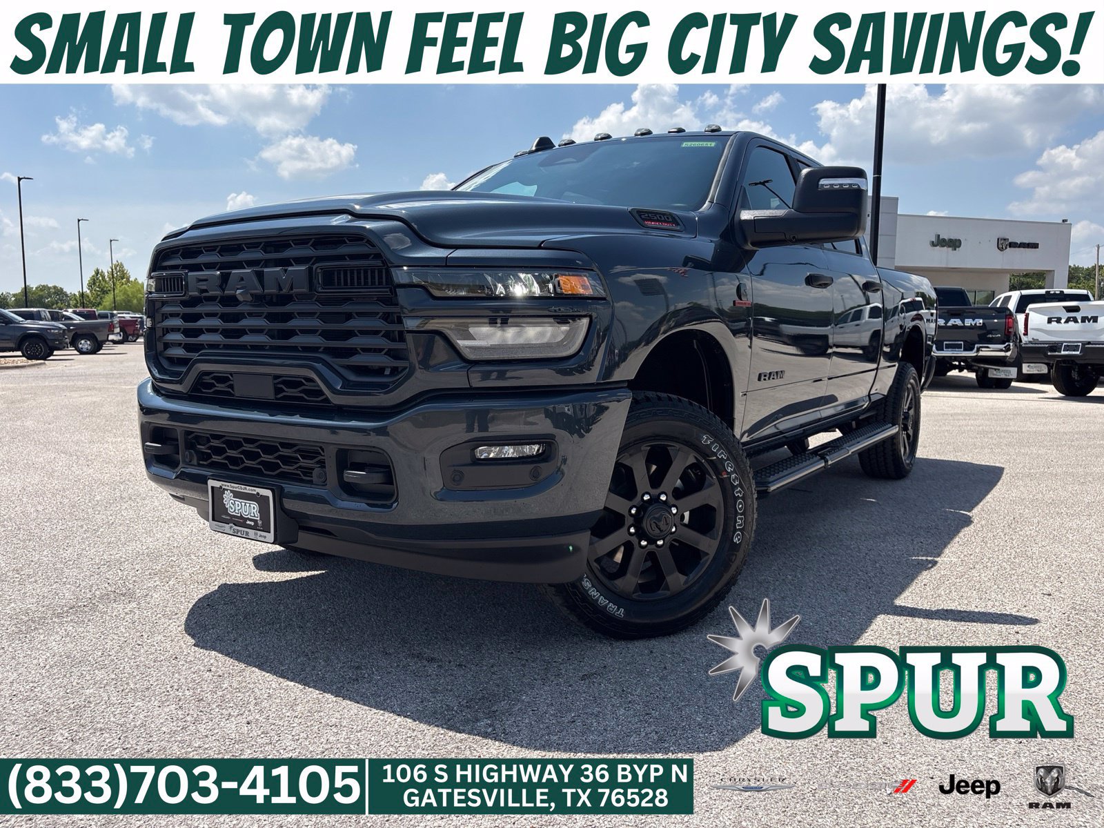 New 2026 RAM 2500 Lone Star AWD/4WD 360° Tour