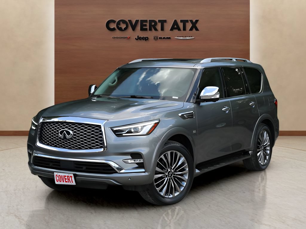 Used 2019 INFINITI QX80 Luxe w/ 22" Wheel Package RWD video 1