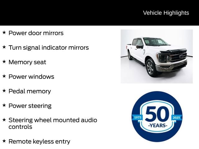 Certified 2023 Ford F150 Lariat w/ Equipment Group 502A High AWD/4WD image 31