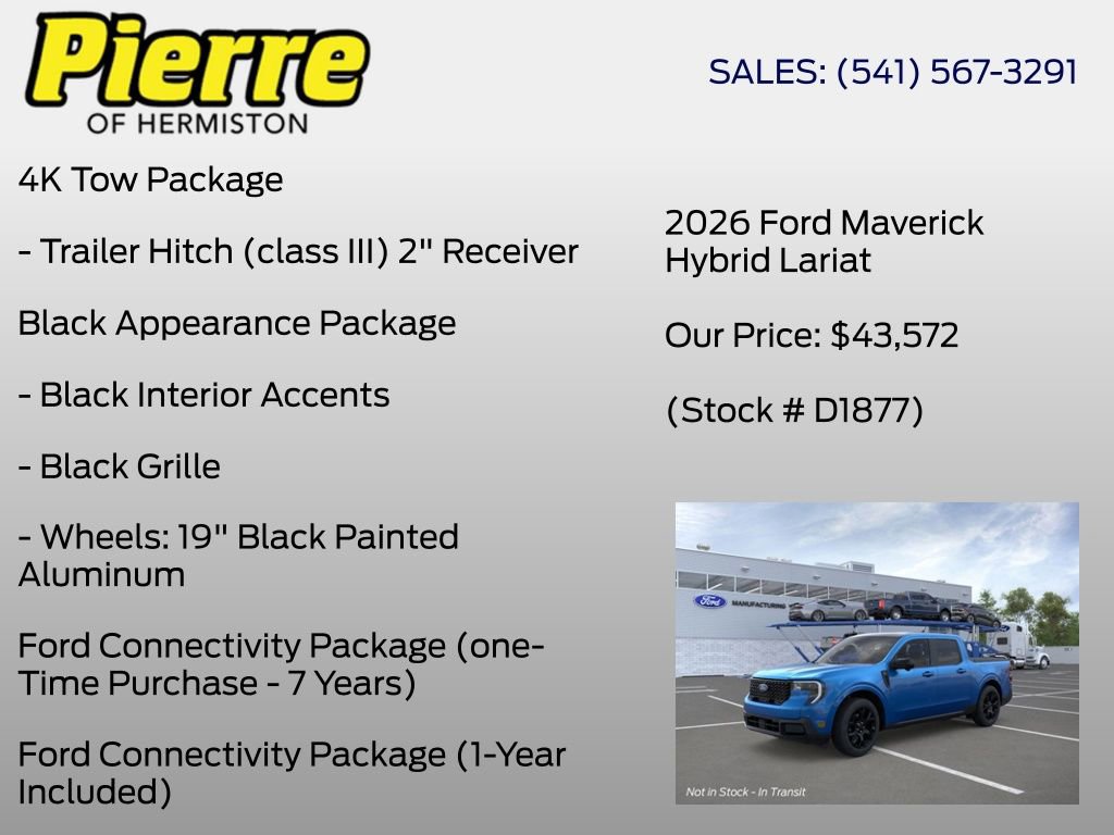 New 2026 Ford Maverick Lariat image 12