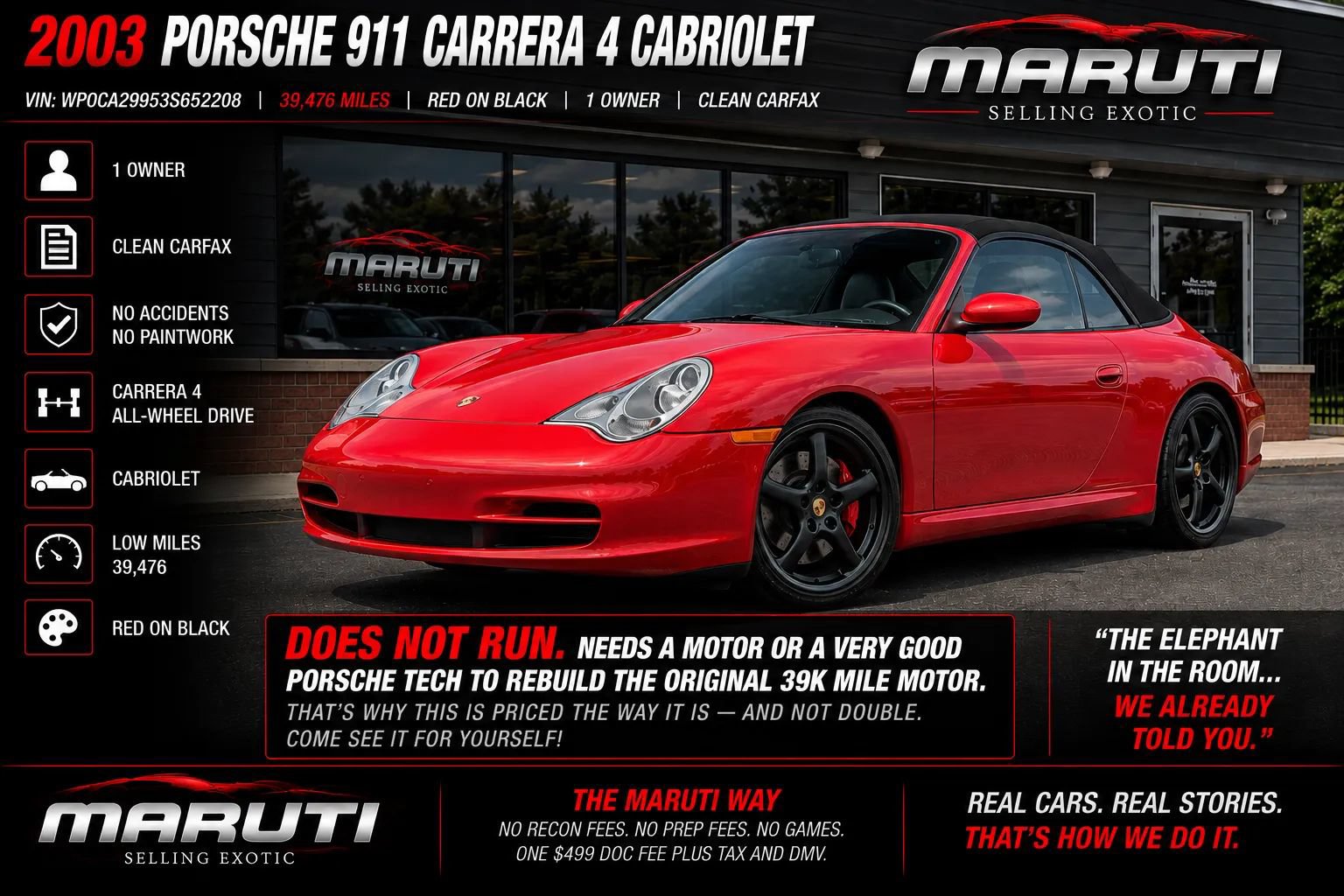 Used 2003 Porsche 911 Carrera 4 AWD/4WD image 75