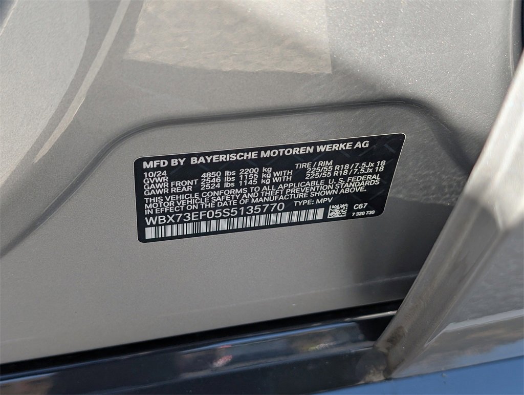 Certified 2025 BMW X1 xDrive28i w/ Technology Package image 32