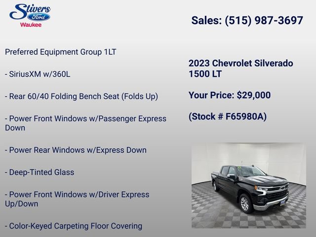 Used 2023 Chevrolet Silverado 1500 LT AWD/4WD image 8