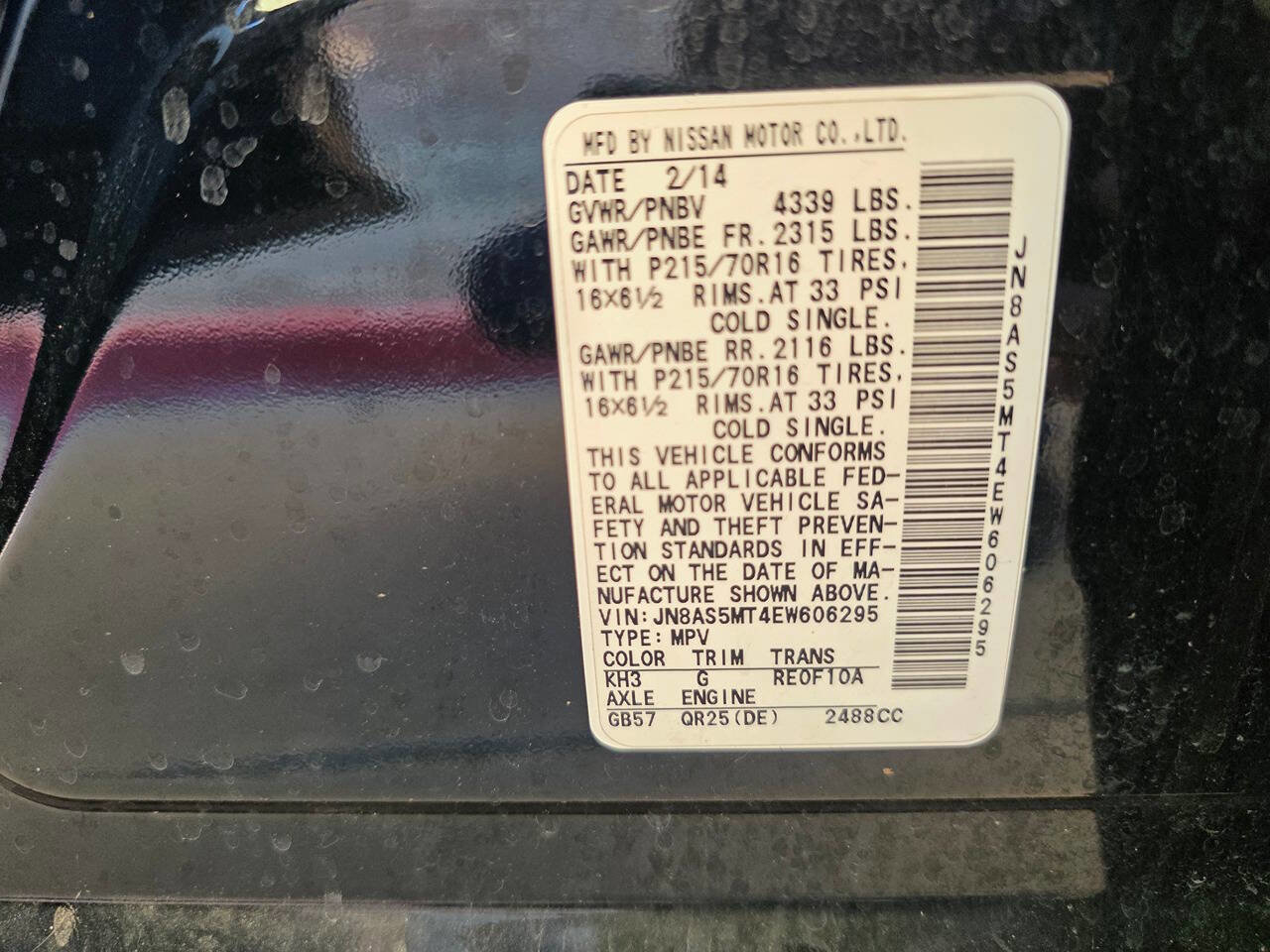 Used 2014 Nissan Rogue S image 34