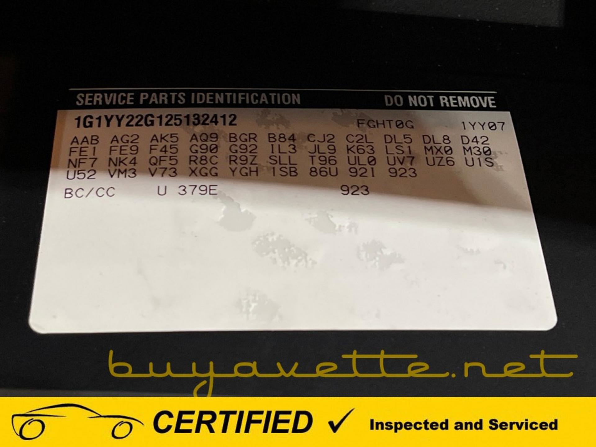 Used 2002 Chevrolet Corvette 1SB Coupe w/ Preferred Equipment Group1 image 25