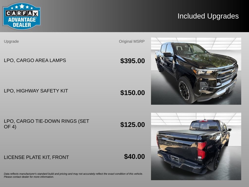 Used 2026 Chevrolet Colorado Z71 w/ Technology Package AWD/4WD image 6