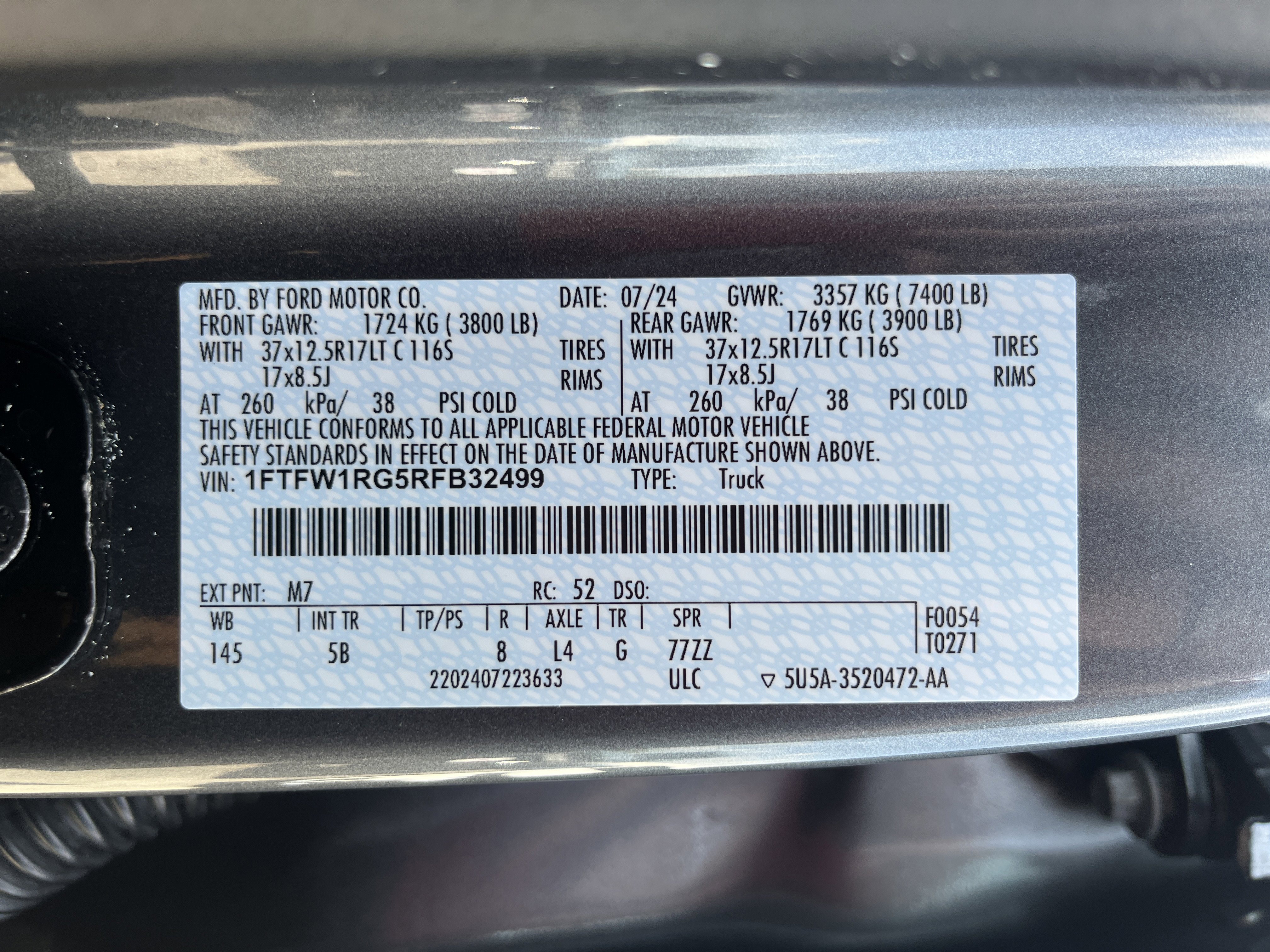 Used 2024 Ford F150 Raptor AWD/4WD image 11