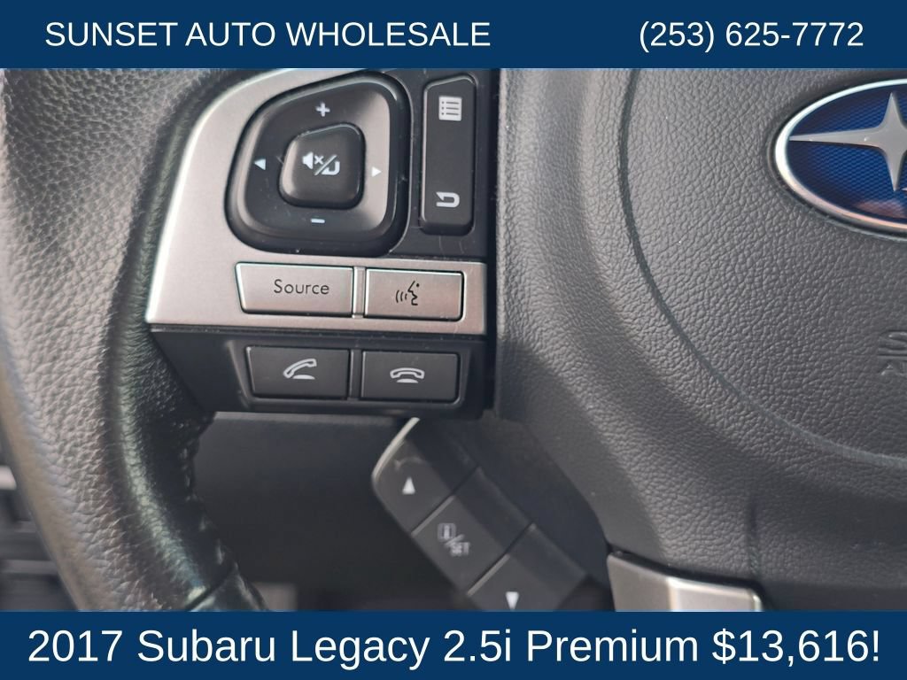 Used 2017 Subaru Legacy 2.5i Premium w/ Moonroof Package AWD/4WD image 29