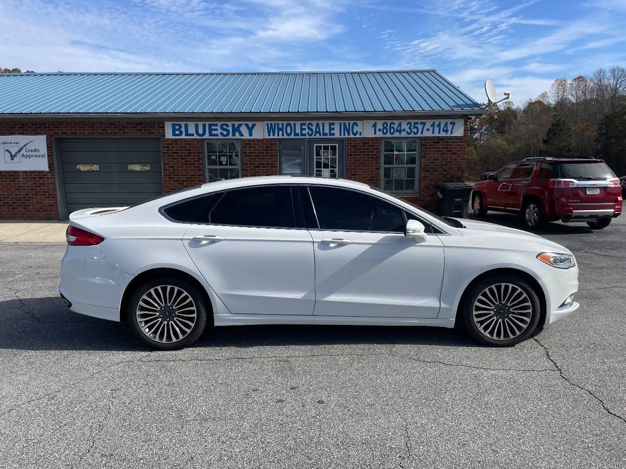 Used 2018 Ford Fusion Titanium AWD/4WD image 1