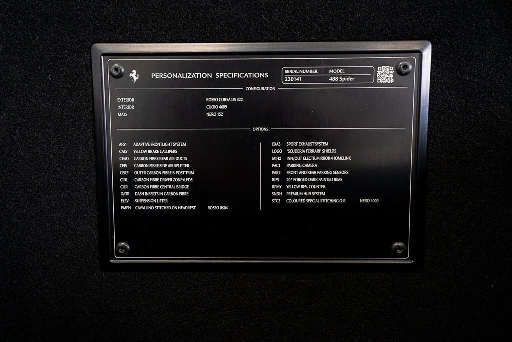 Used 2018 Ferrari 488 Spider RWD image 57