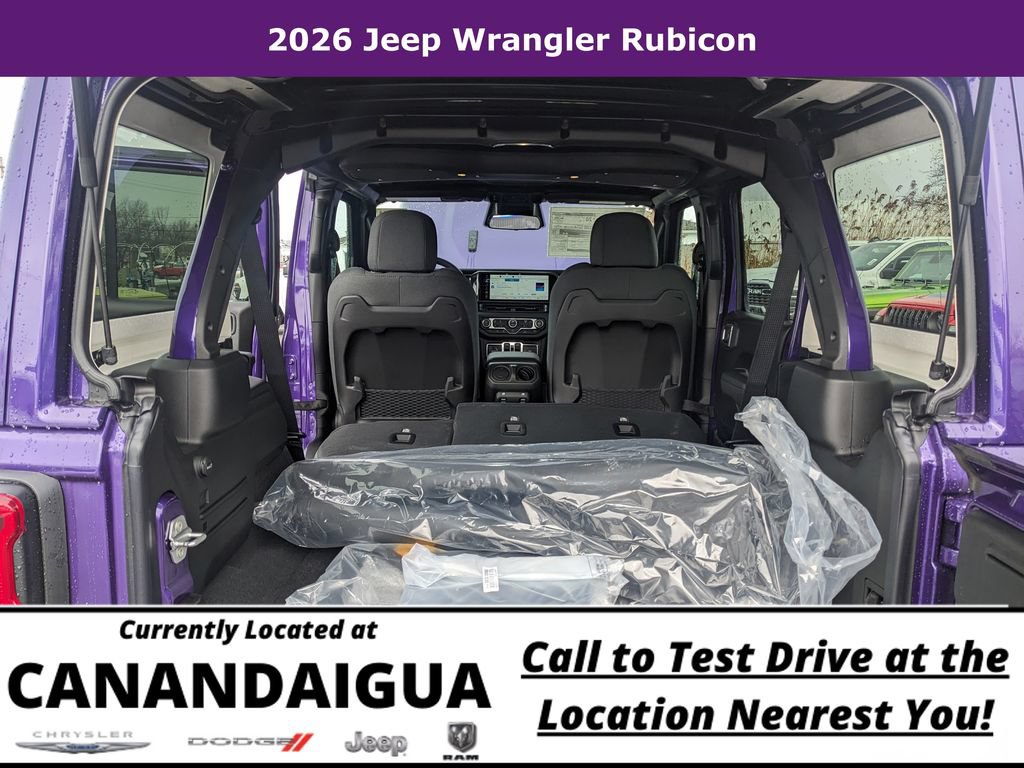 New 2026 Jeep Wrangler Unlimited Rubicon w/ Xtreme 35 Tire Package AWD/4WD image 26