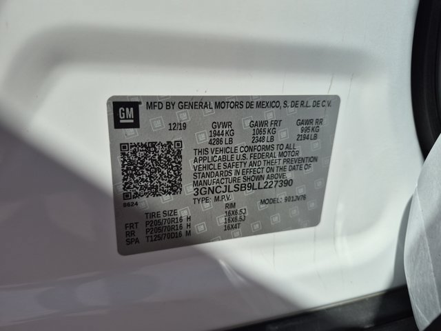 Used 2020 Chevrolet Trax LT w/ LT Convenience Package FWD image 10