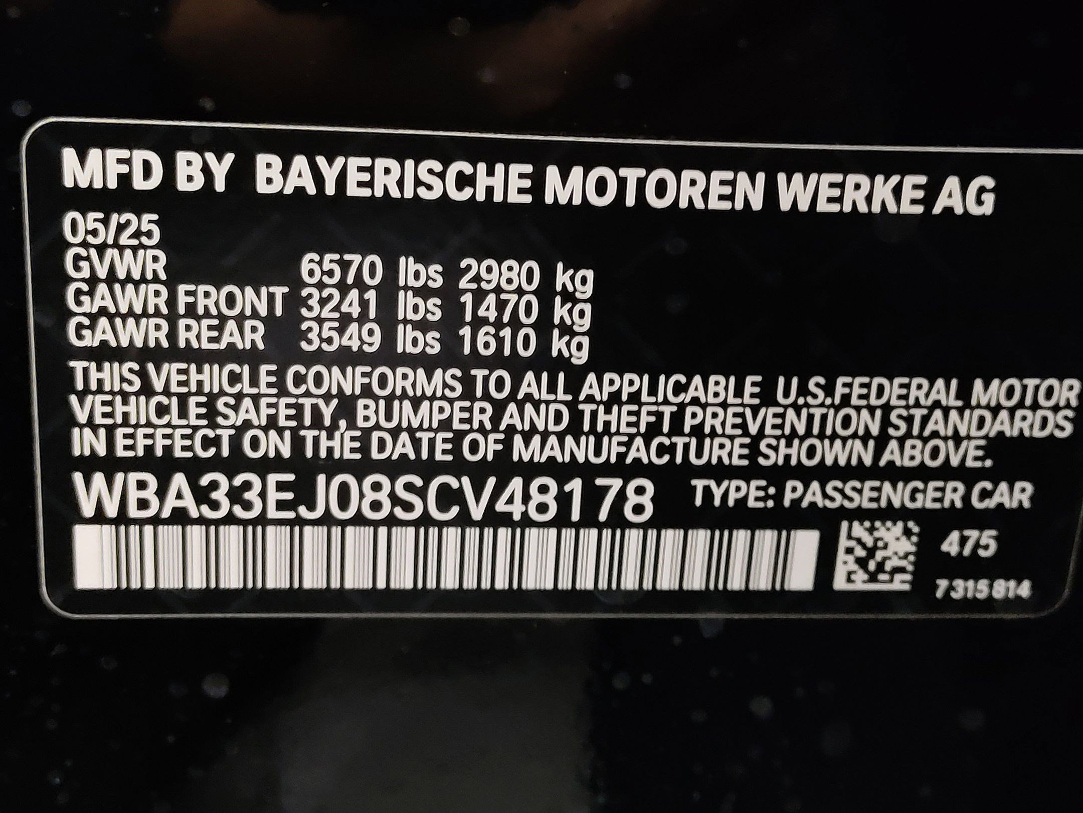 New 2025 BMW 760i xDrive image 24