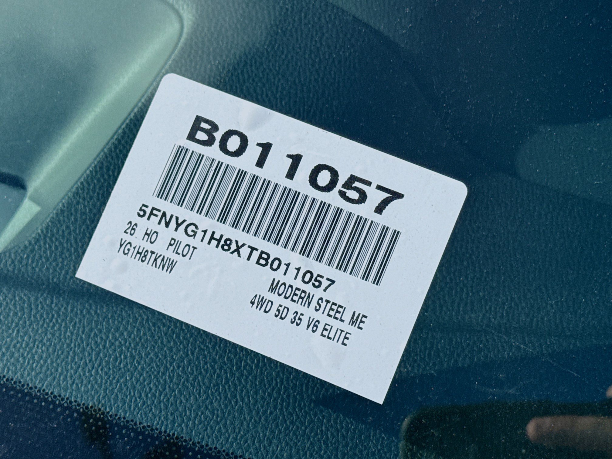 New 2026 Honda Pilot Elite image 28