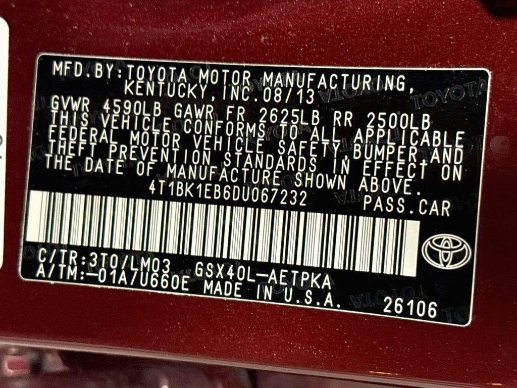 Used 2013 Toyota Avalon Limited FWD image 37