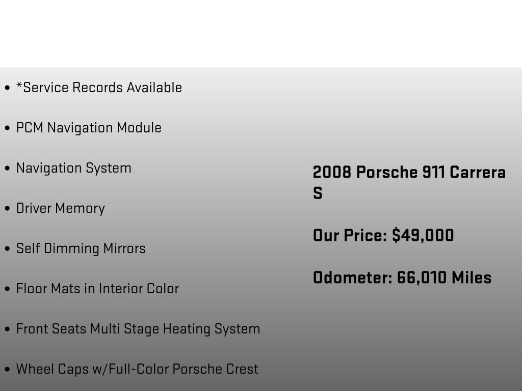 Used 2008 Porsche 911 Carrera S RWD image 12