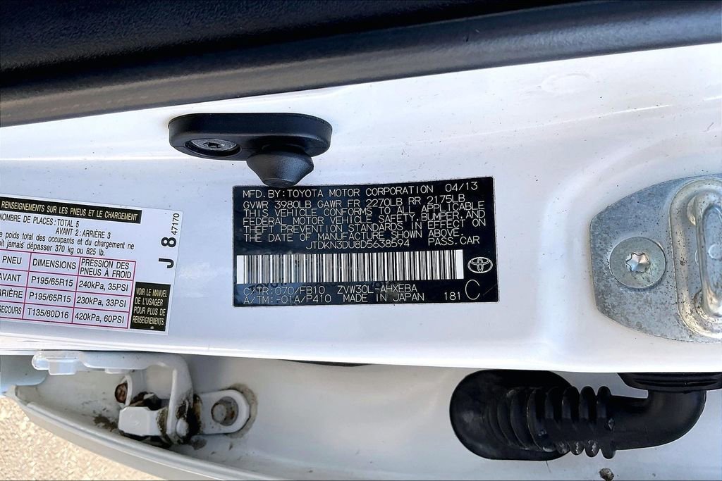 Used 2013 Toyota Prius Two image 37