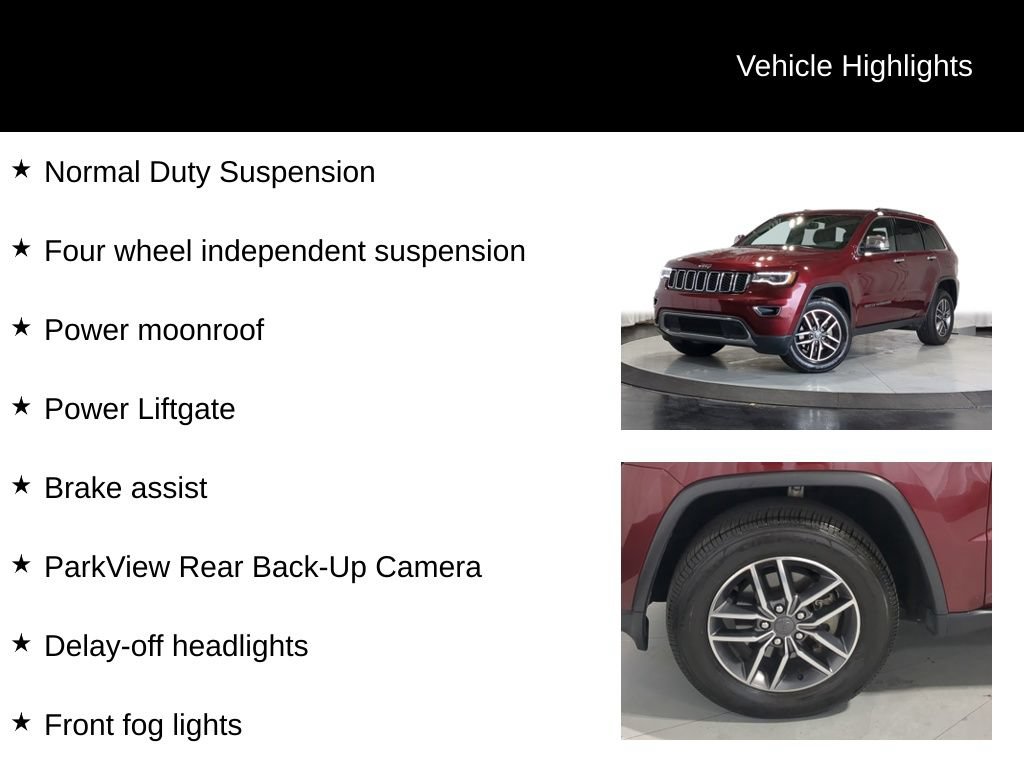 Used 2020 Jeep Grand Cherokee Limited w/ Premium Lighting Group AWD/4WD image 19