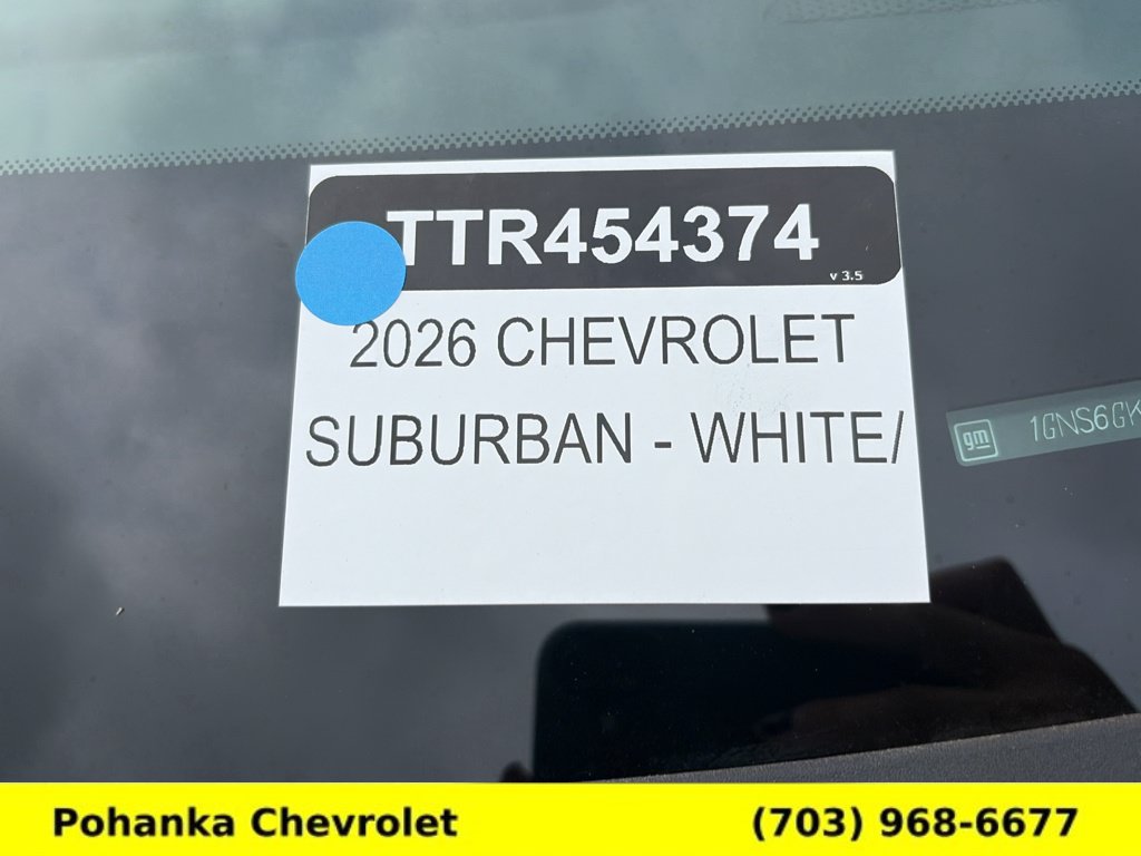 New 2026 Chevrolet Suburban High Country AWD/4WD image 34
