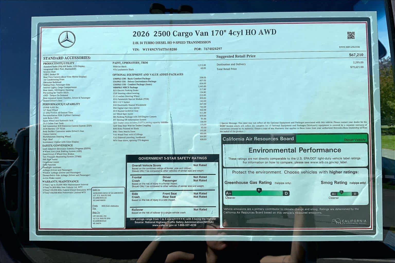 New 2026 Mercedes-Benz Sprinter 2500 image 27
