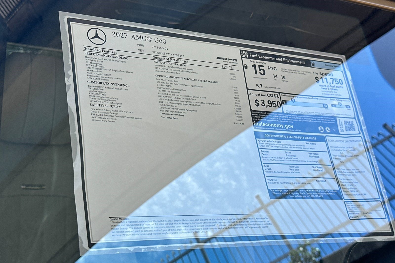 New 2027 Mercedes-Benz G 63 AMG 4MATIC image 30