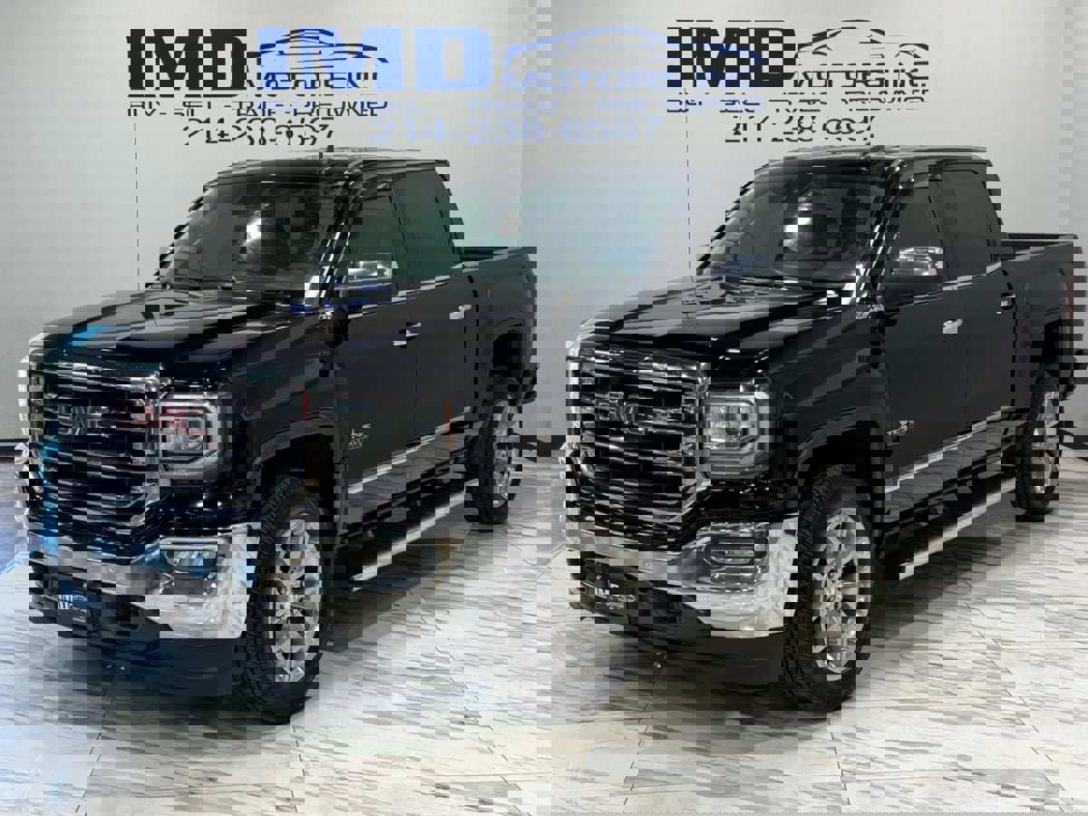 Used 2018 GMC Sierra 1500 SLT w/ Texas SLT Premium Package