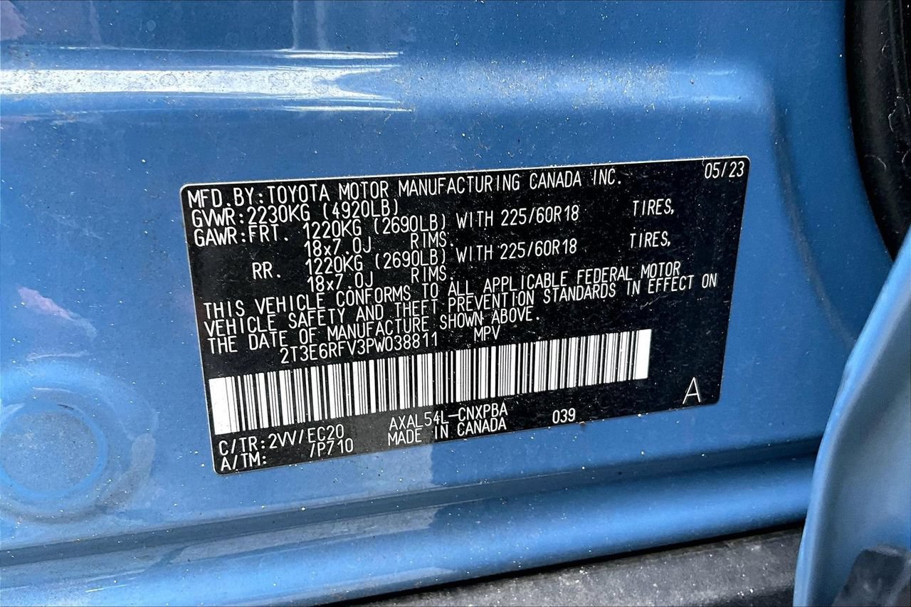 Used 2023 Toyota RAV4 XSE AWD/4WD image 16