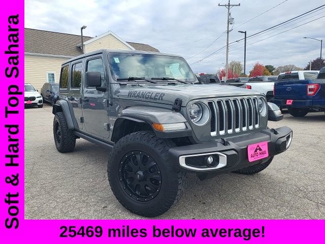 Used 2019 Jeep Wrangler Unlimited Sahara w/ Dual Top Group