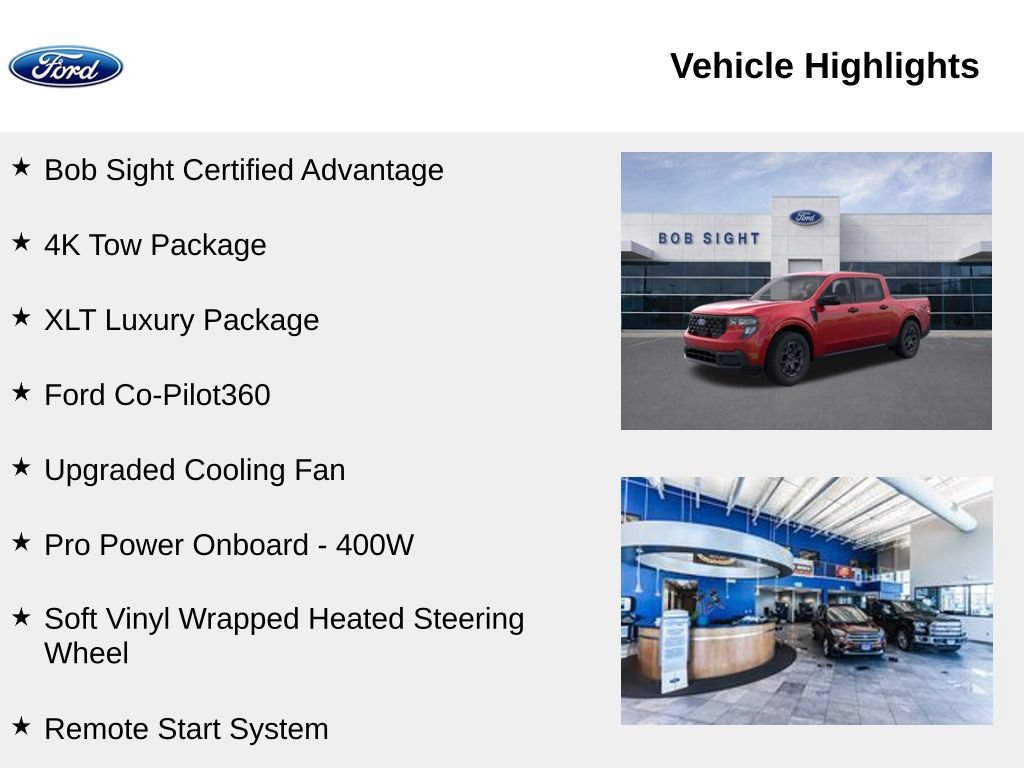 New 2026 Ford Maverick XLT w/ XLT Luxury Package AWD/4WD image 2