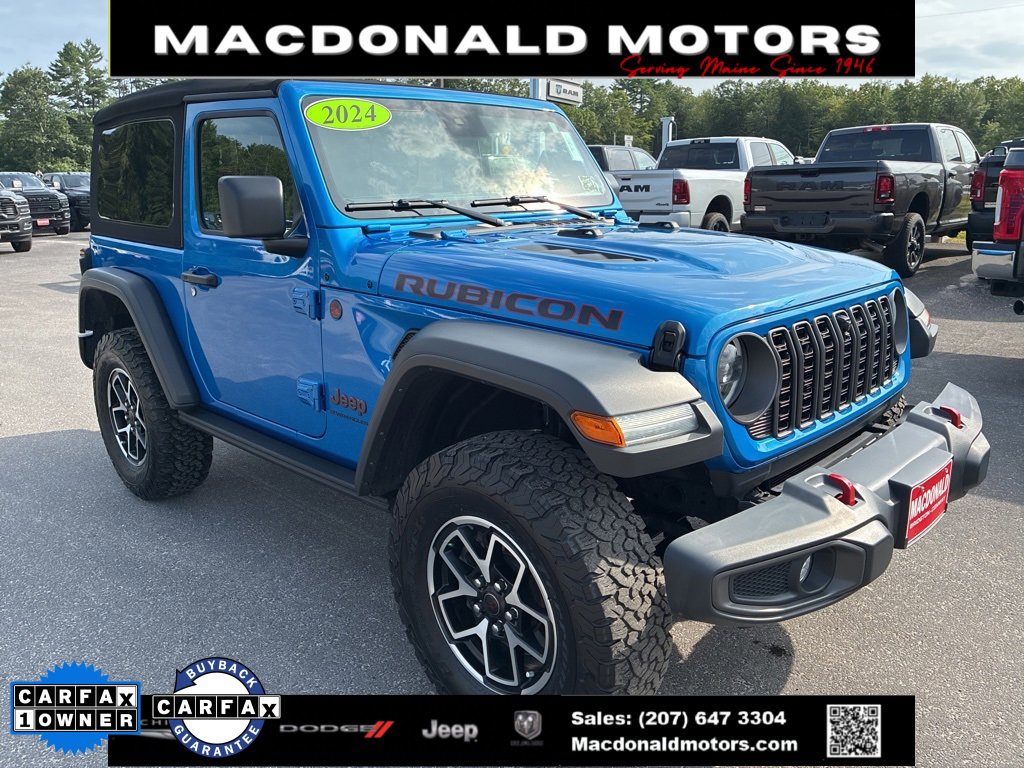 Used 2024 Jeep Wrangler Rubicon w/ Technology Group image 4