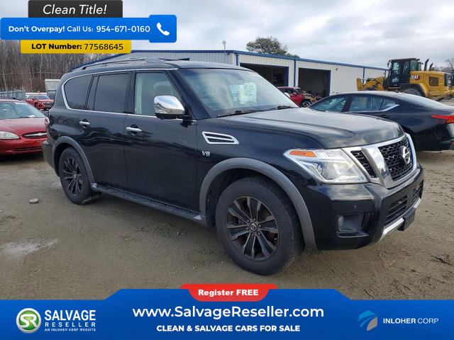 Used 2017 Nissan Armada Platinum w/ Captain Seat Package AWD/4WD image 5