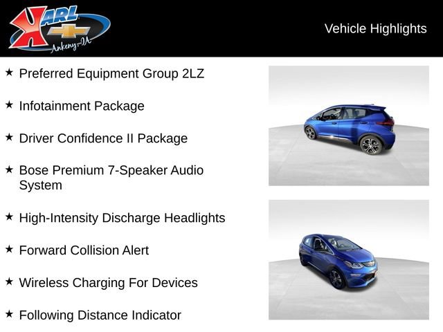 Used 2021 Chevrolet Bolt Premier w/ Infotainment Package image 2