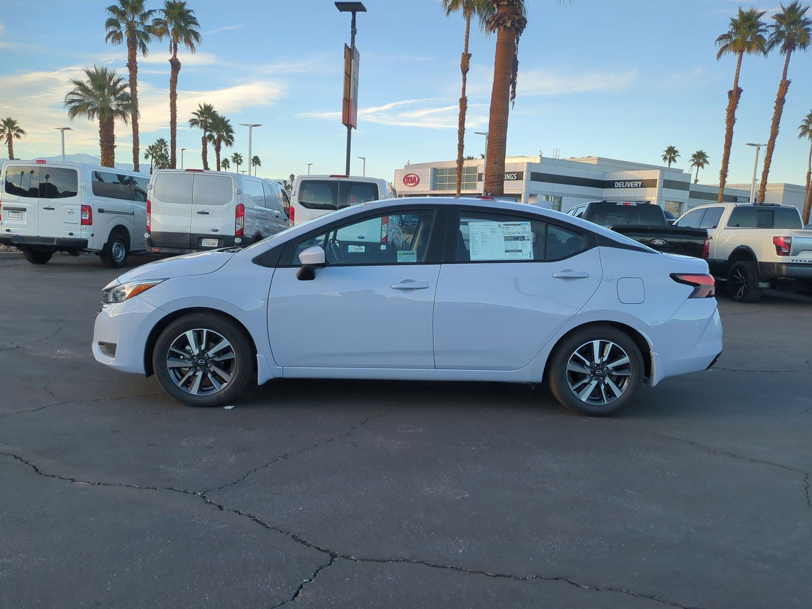 New 2025 Nissan Versa SV w/ Trunk Package FWD image 3
