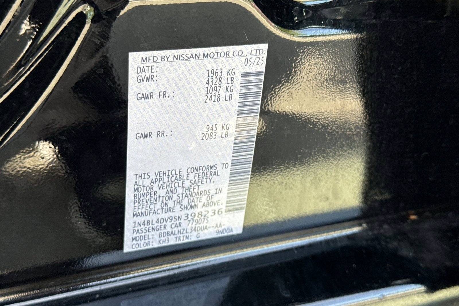 Used 2025 Nissan Altima 2.5 SV image 22