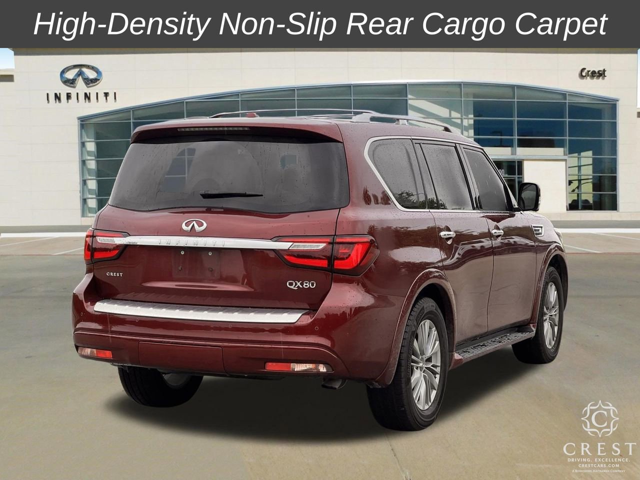 Used 2021 INFINITI QX80 Luxe w/ Cargo Package RWD image 4