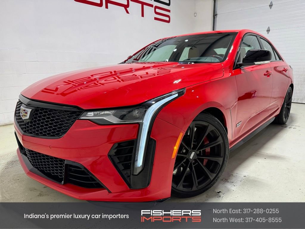 Used 2024 Cadillac CT4 V Blackwing w/ Technology Package RWD image 1