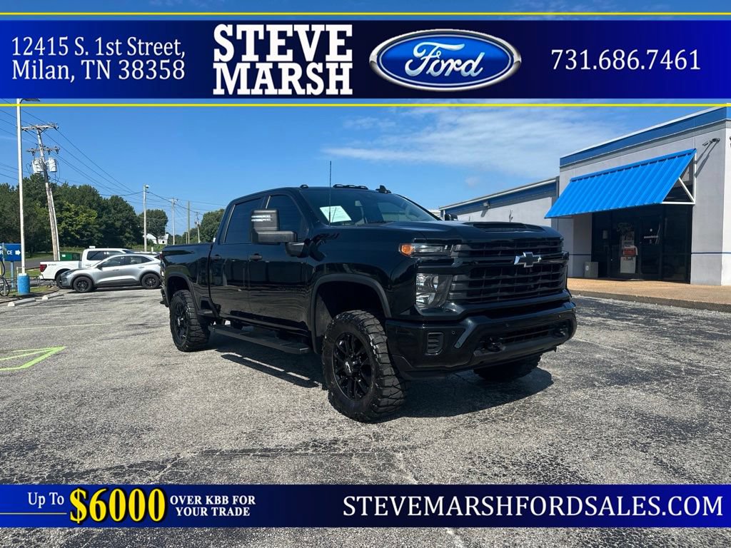 Used 2025 Chevrolet Silverado 2500 Custom w/ Custom Value Package