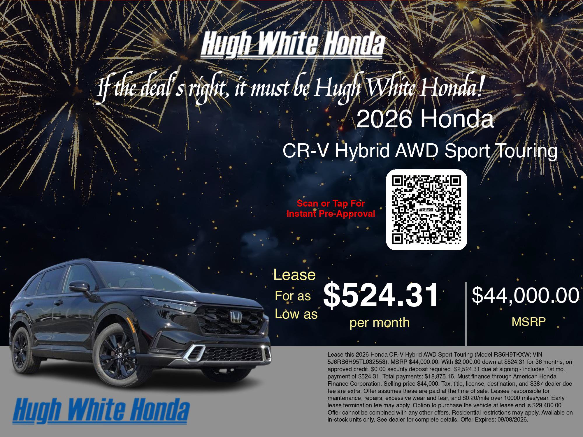 New 2026 Honda CR-V Sport Touring image 3