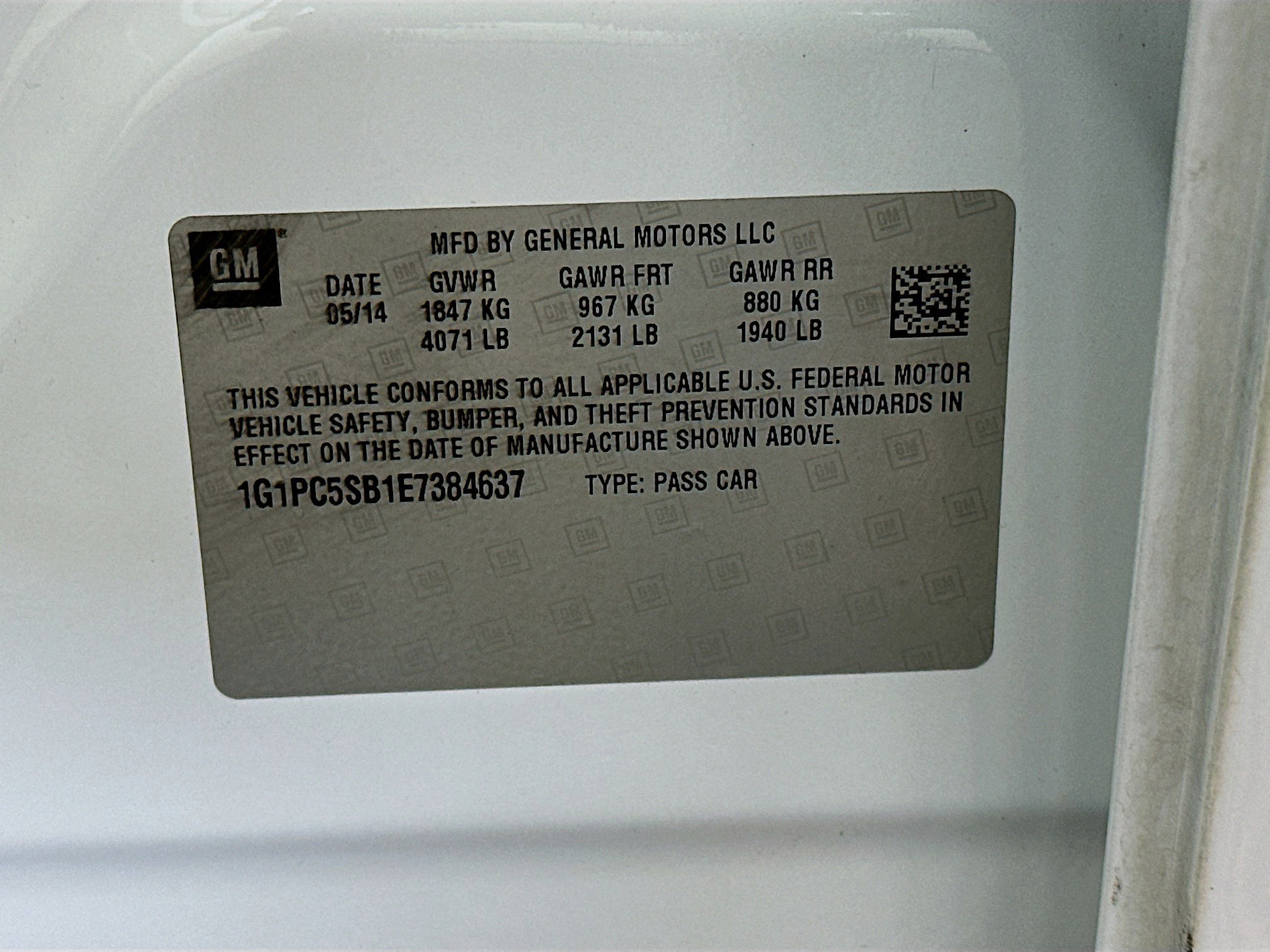 Used 2014 Chevrolet Cruze LT image 12